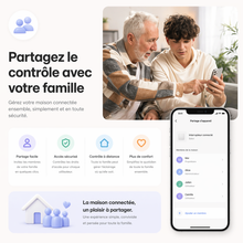 Partage famille interrupteur Zigbee