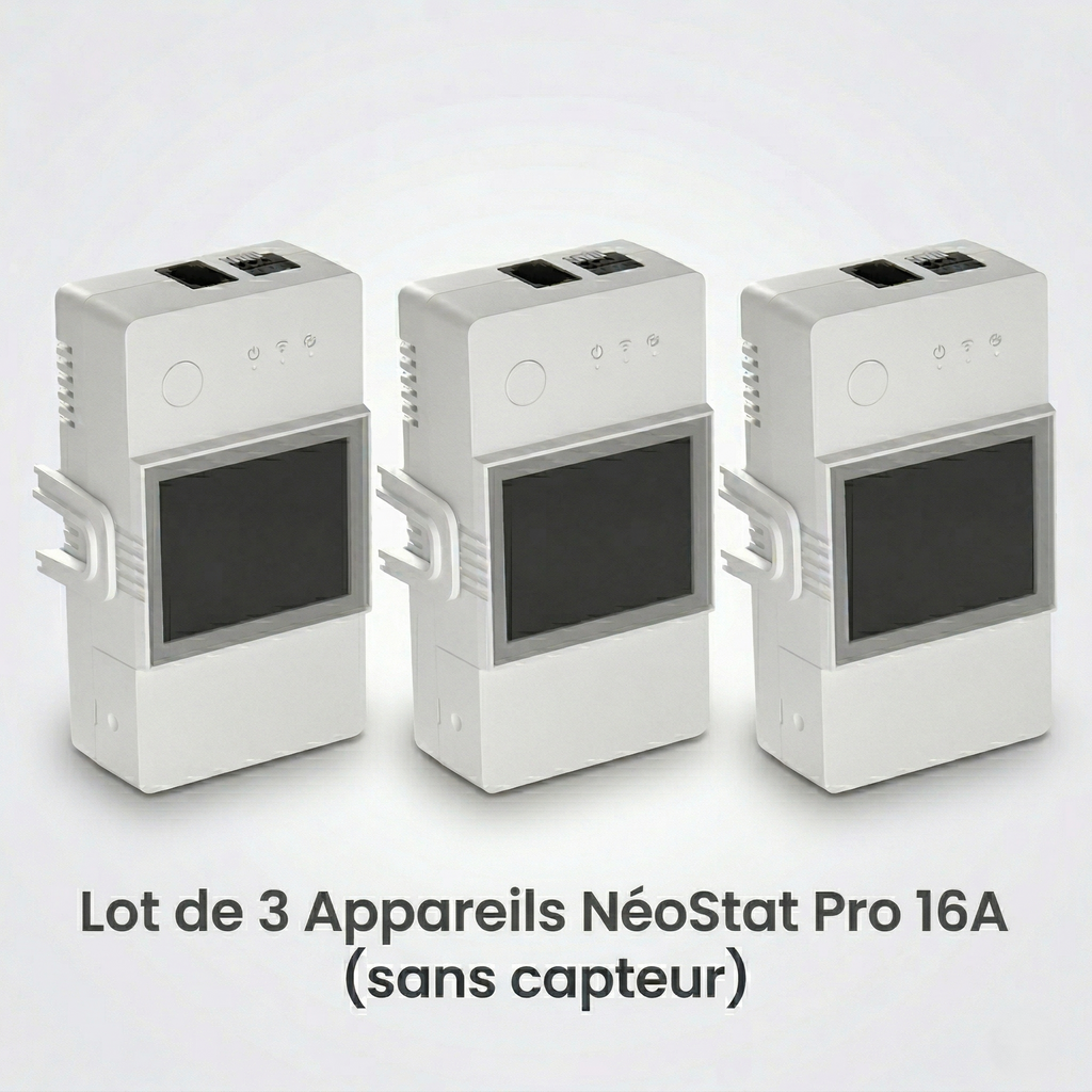 Lot de trois NeoStat Pro 16A