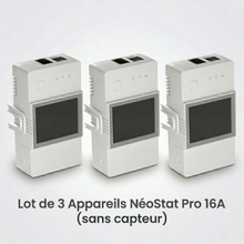 Lot de trois NeoStat Pro 16A