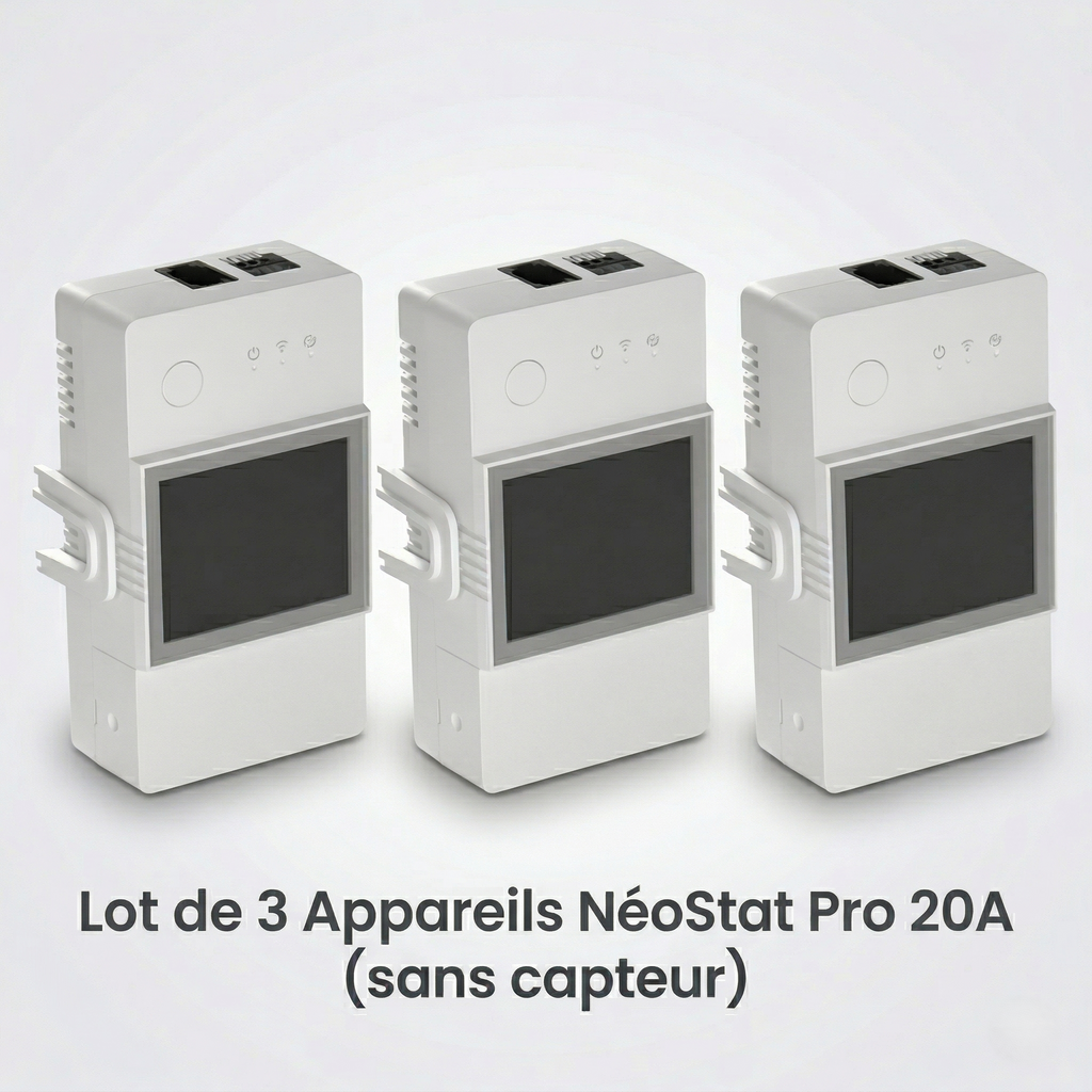 Lot de trois NeoStat Pro 20A