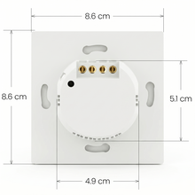 Module eclairage dimensions carre
