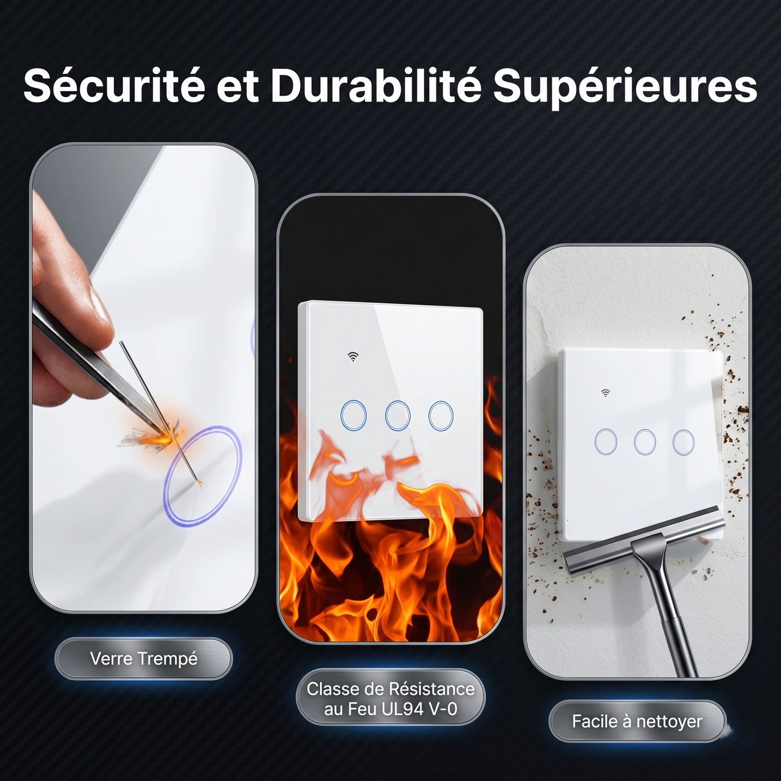 Module interrupteur securite et durabilite