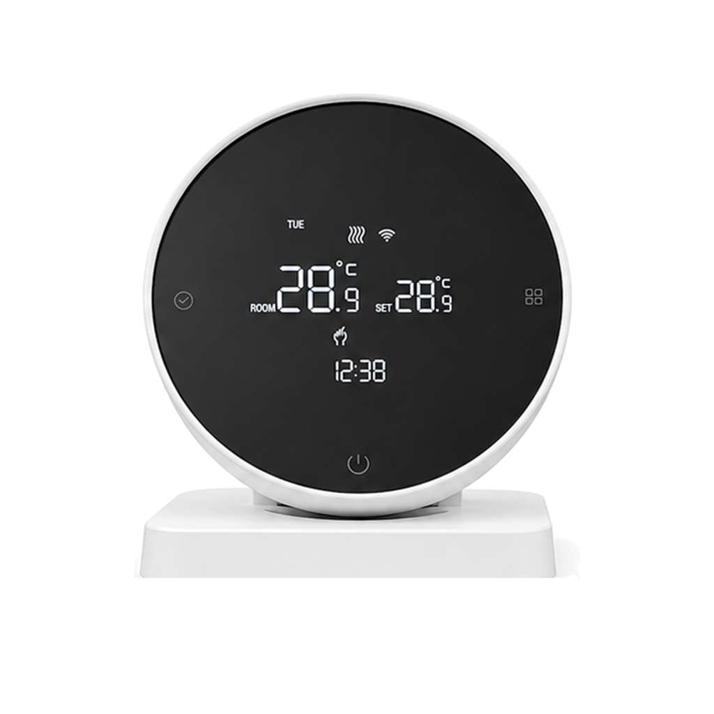 Thermostat Wi-Fi NéoAir RF Essential vue de face sur fond blanc