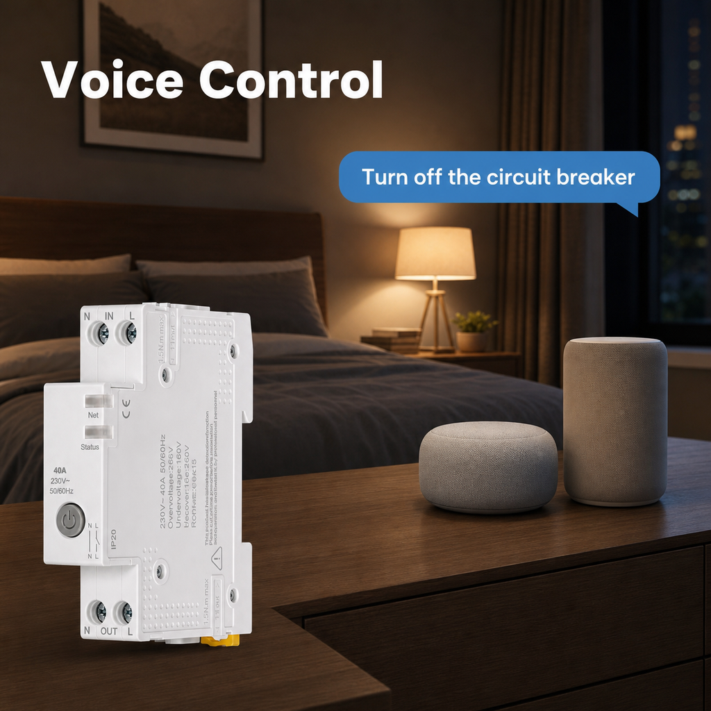 Generic voice control scene for WiFi smart circuit breaker without assistant logos