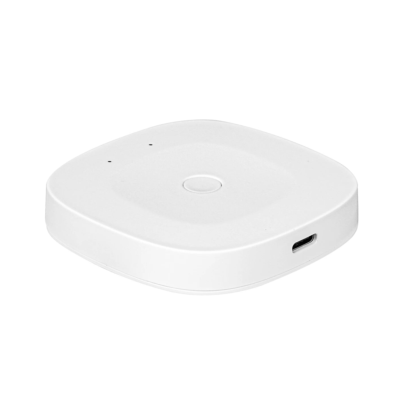 Variante passerelle ZigBee NéoBridge Duo Mini Comfort blanche sur fond blanc