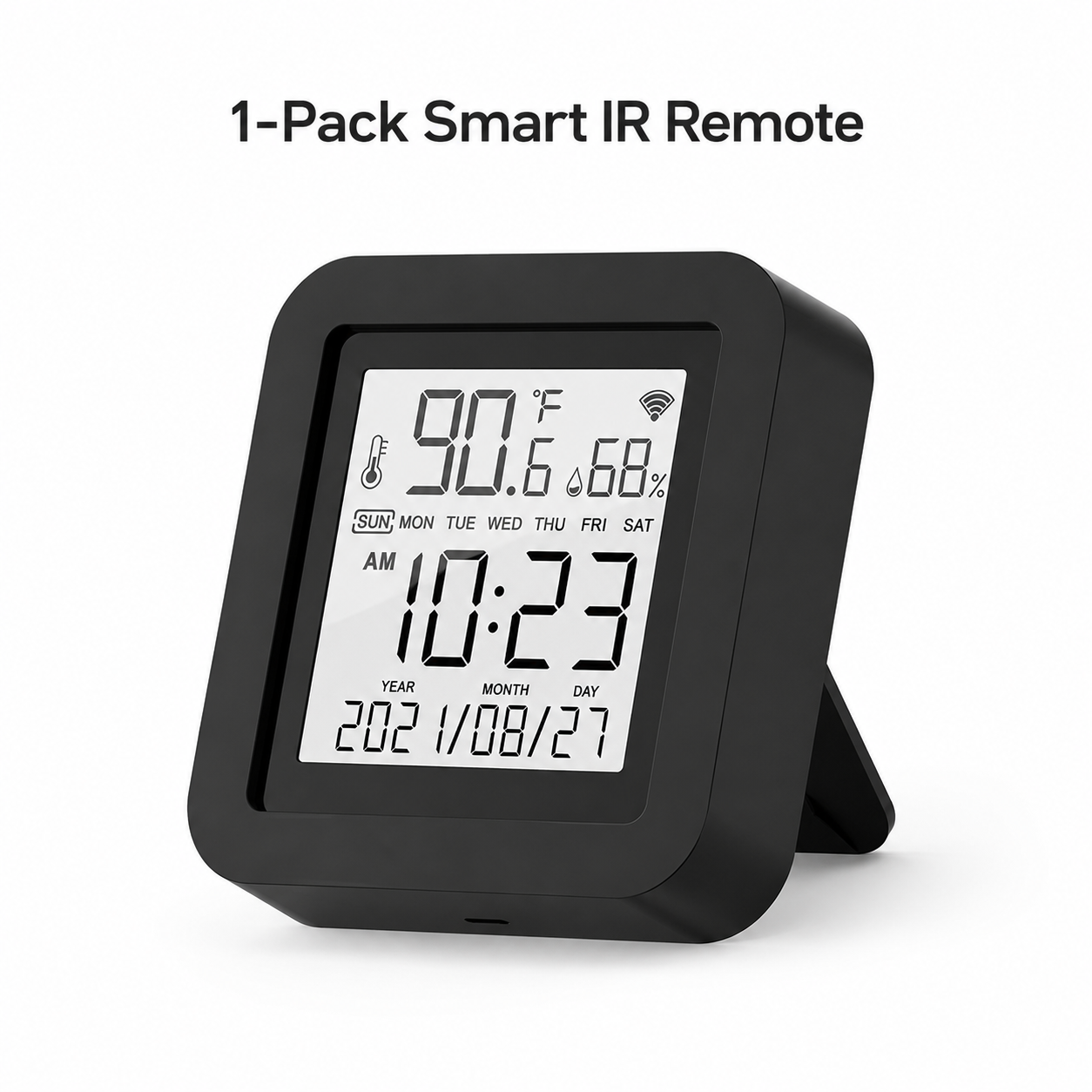 Final studio packshot of one-pack smart IR climate remote