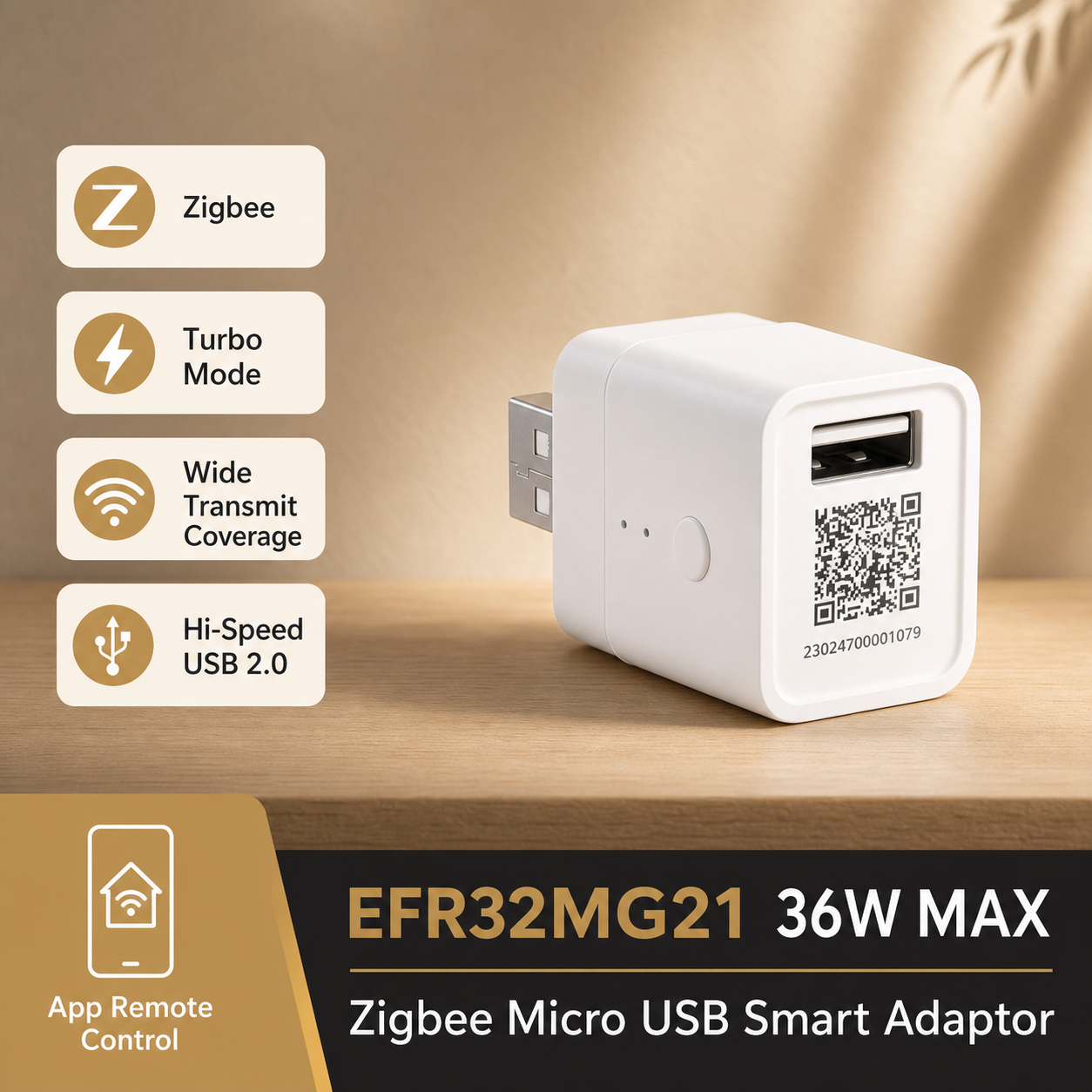 NéoBridge Micro Pro Zigbee Micro USB smart adaptor features