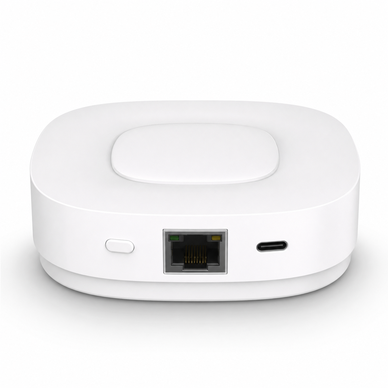 Packshot studio du NéoBridge Ultra Pro avec ports RJ45 et USB-C visibles