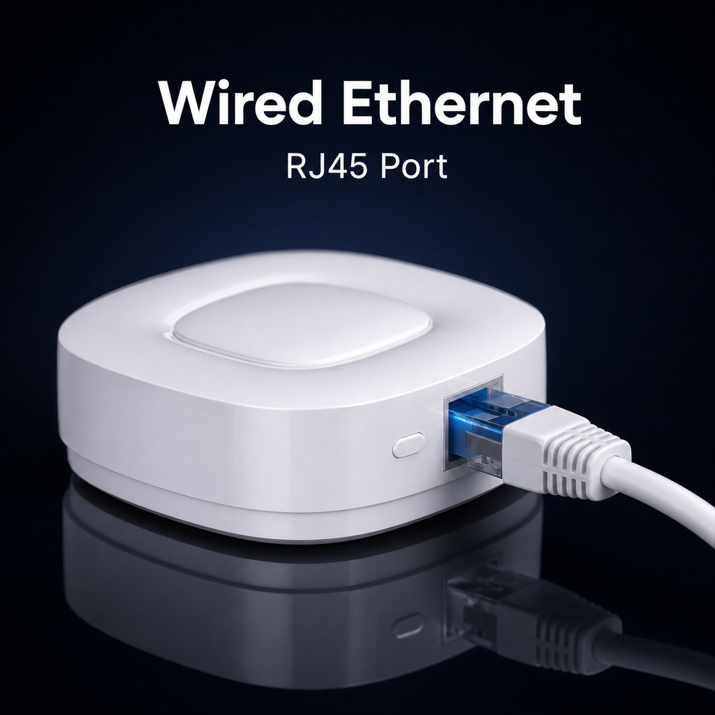 Connexion Ethernet RJ45 de la passerelle NéoBridge Ultra Pro