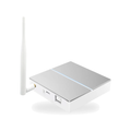 Hub ZigBee filaire NéoBridge Wired Essential avec antenne sur fond blanc