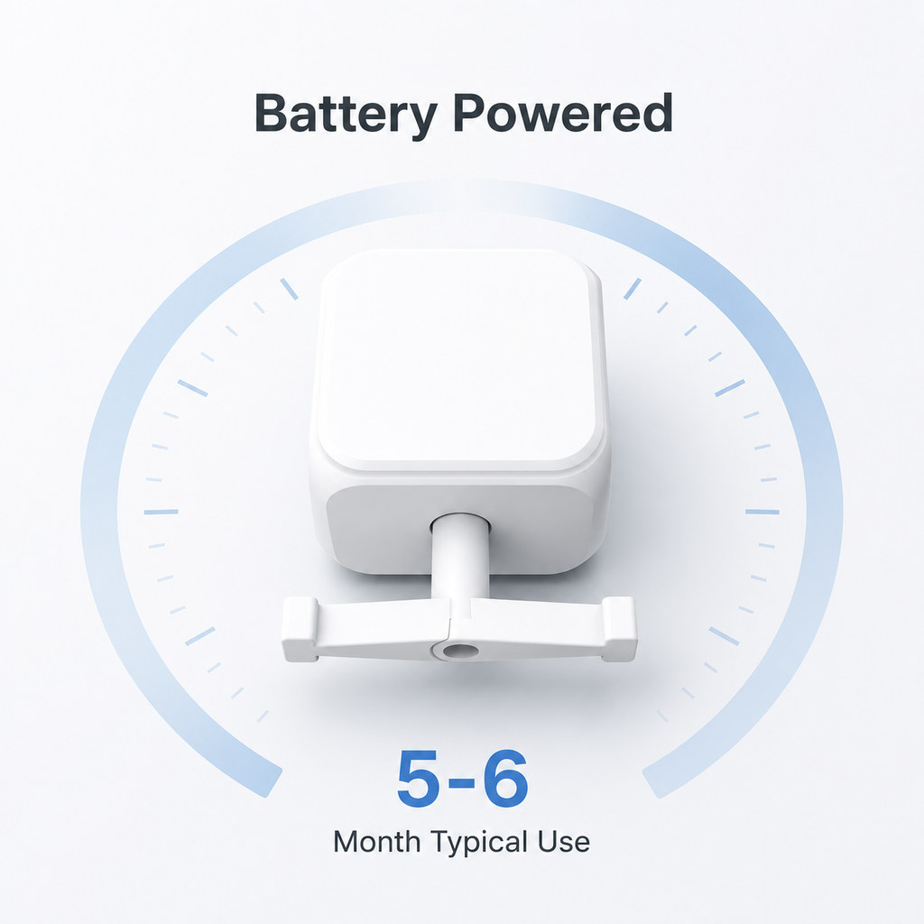 Battery information image for Bluetooth button bot