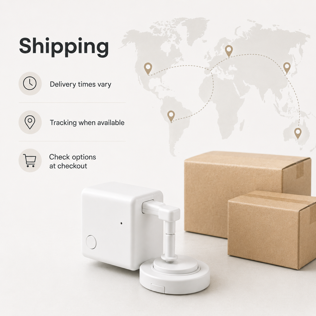 Shipping time and destination information visual without carrier logos