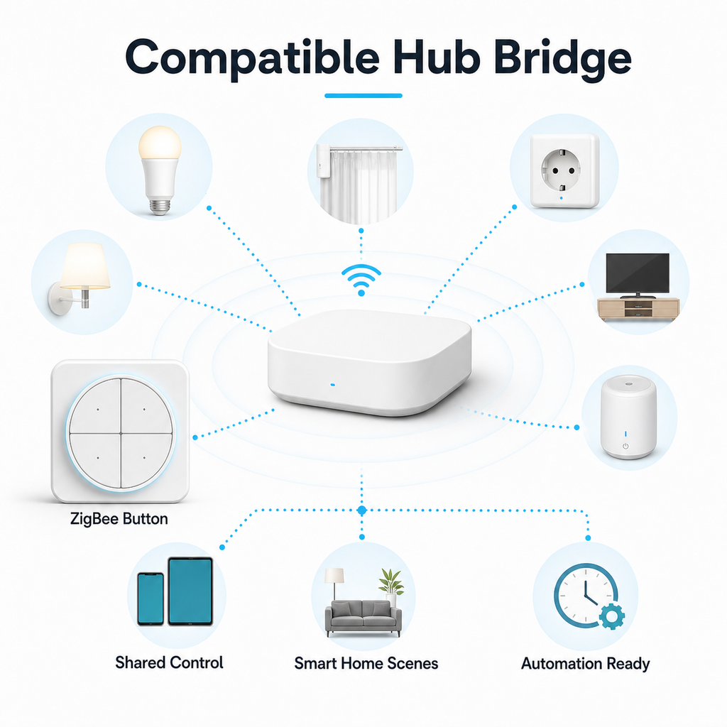 NéoButton Orb 4-en-1 Pro compatible hub bridge