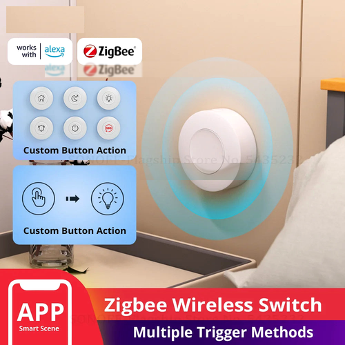 NéoButton Scene Pro Zigbee wireless switch multiple trigger methods