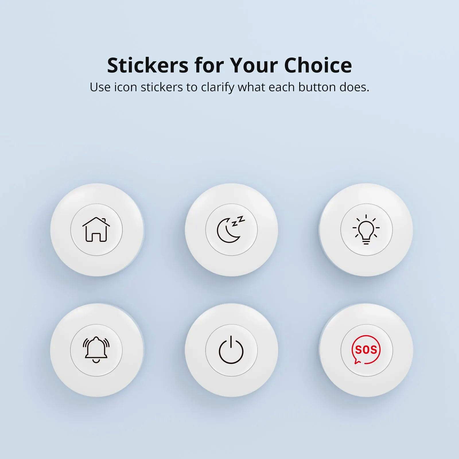 NéoButton Scene Pro stickers for button actions