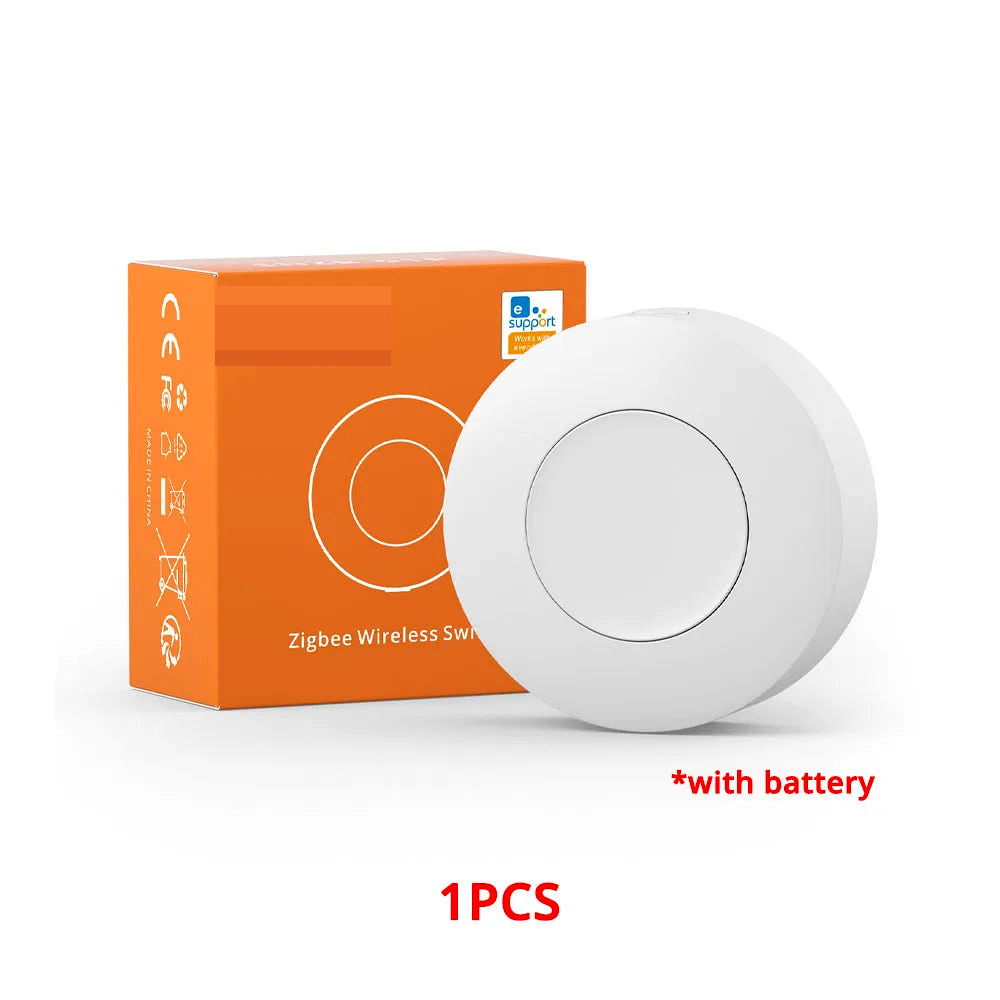 NéoButton Scene ZigBee Pro 1PCS pack with packaging and battery