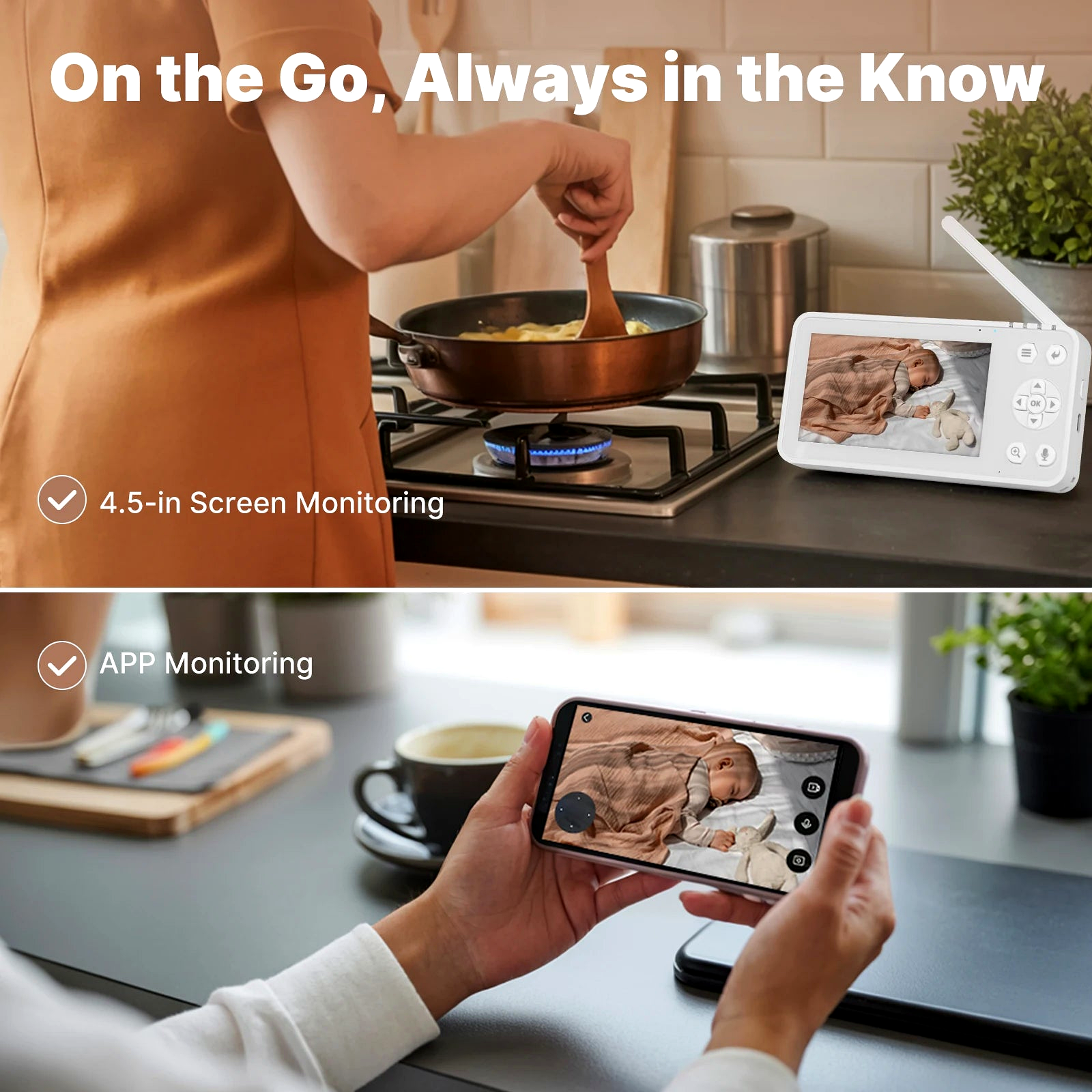 NéoCam Baby Comfort regenerated lifestyle monitoring image