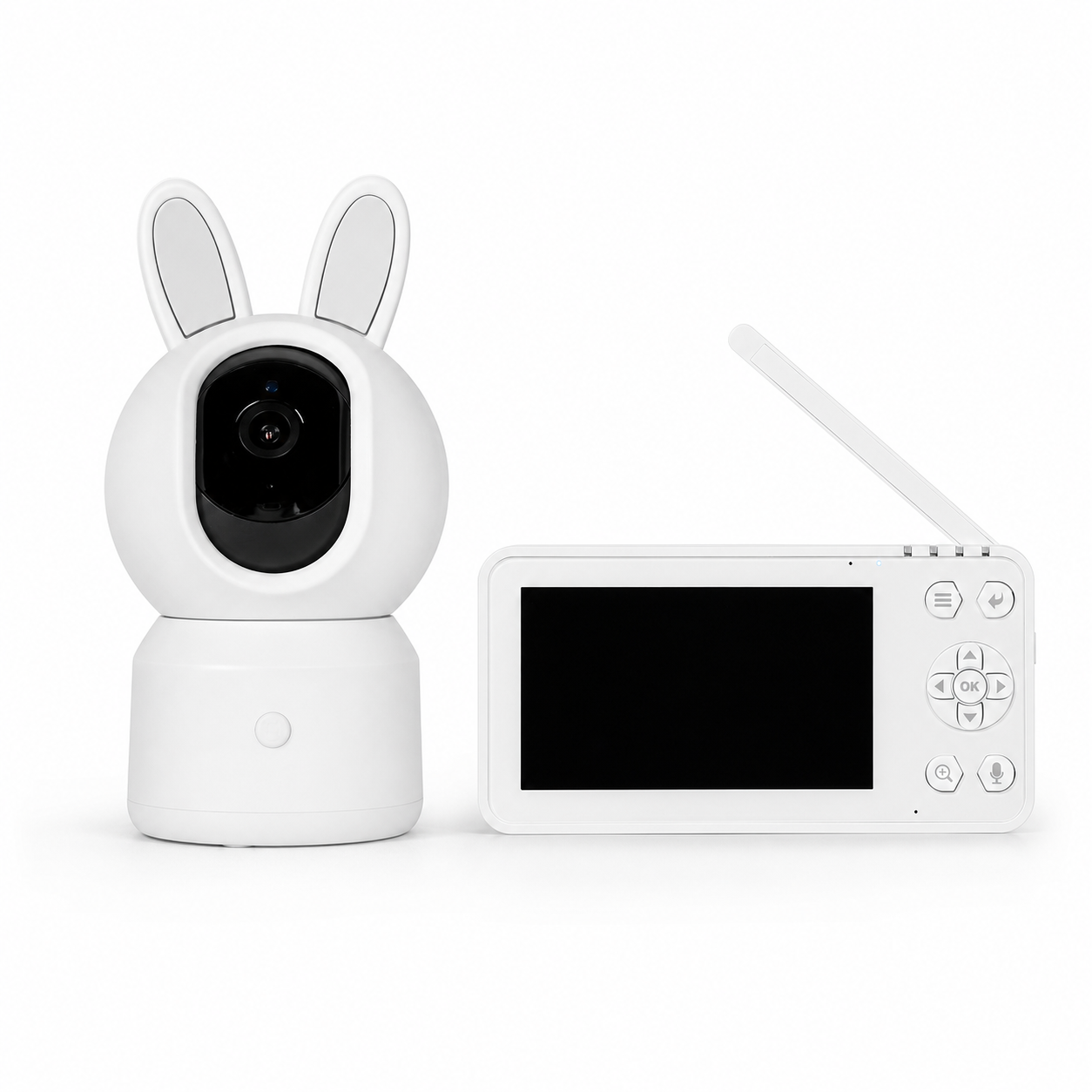 NéoCam Baby Comfort blanche avec moniteur parent