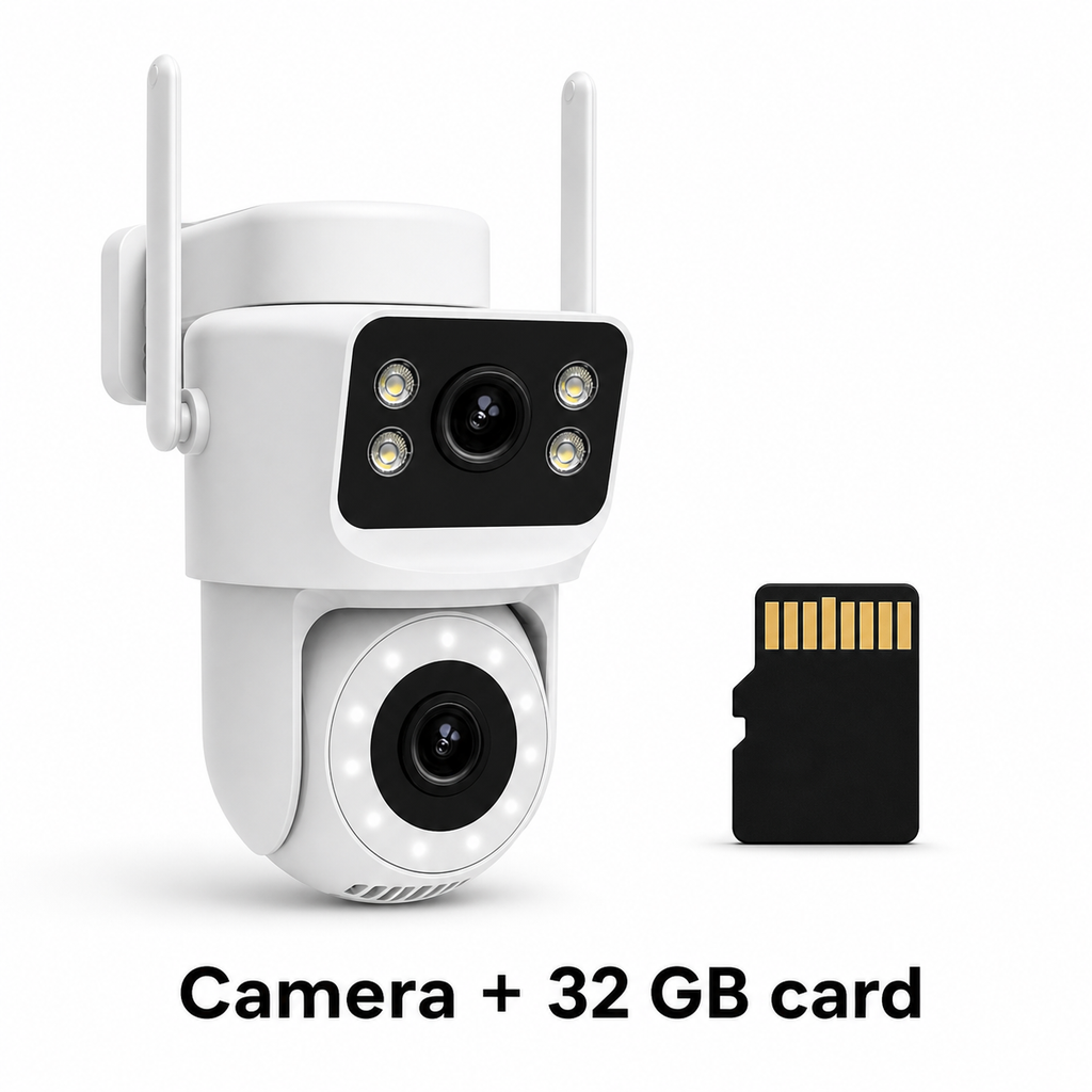 Outdoor WiFi camera variant with 32 GB memory card