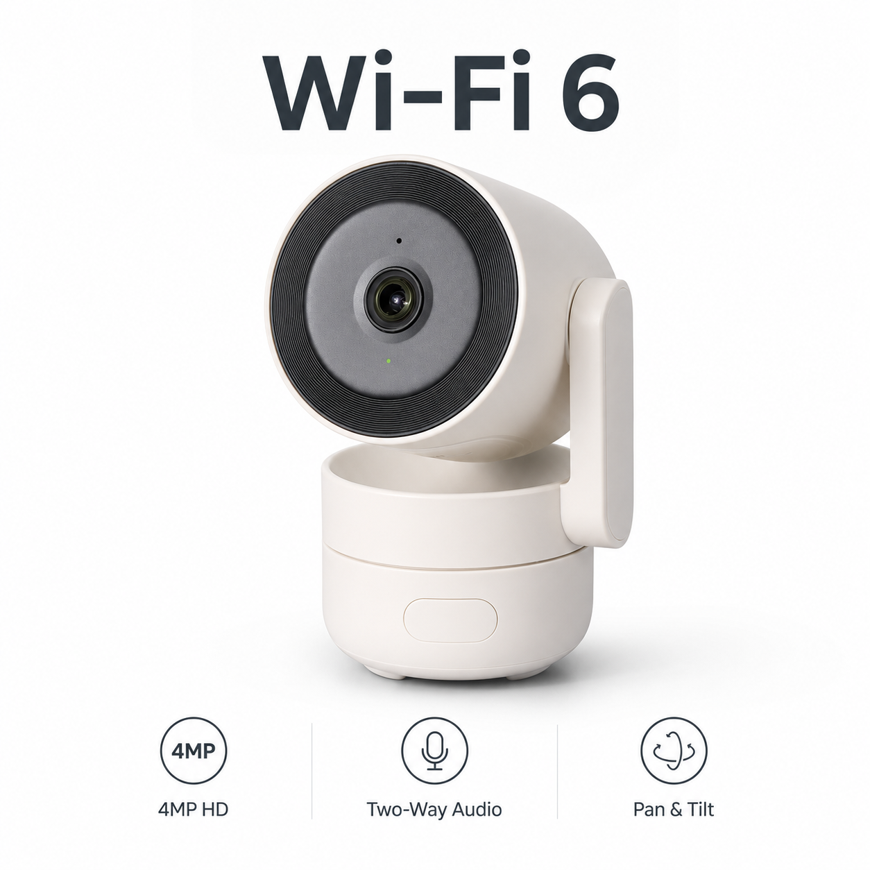 WiFi 6 option feature image for NéoCam Pan Comfort camera