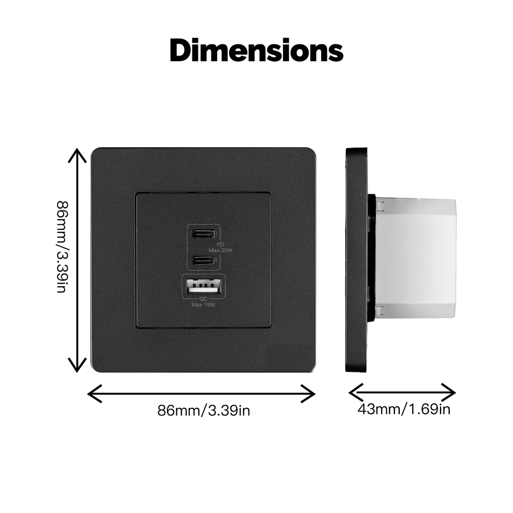 NéoCharge Ring Comfort regenerated dimensions image