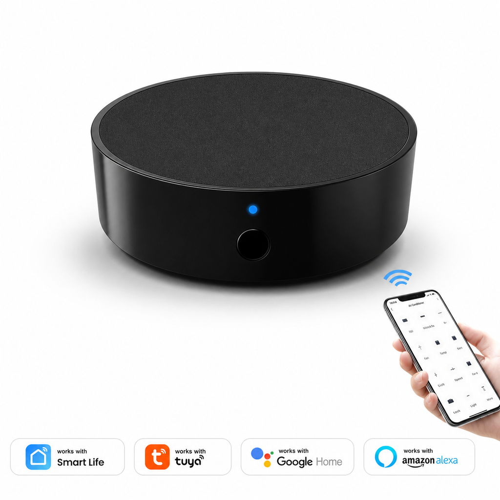 NéoClim IR Essential black Wi-Fi IR remote controller clean hero image