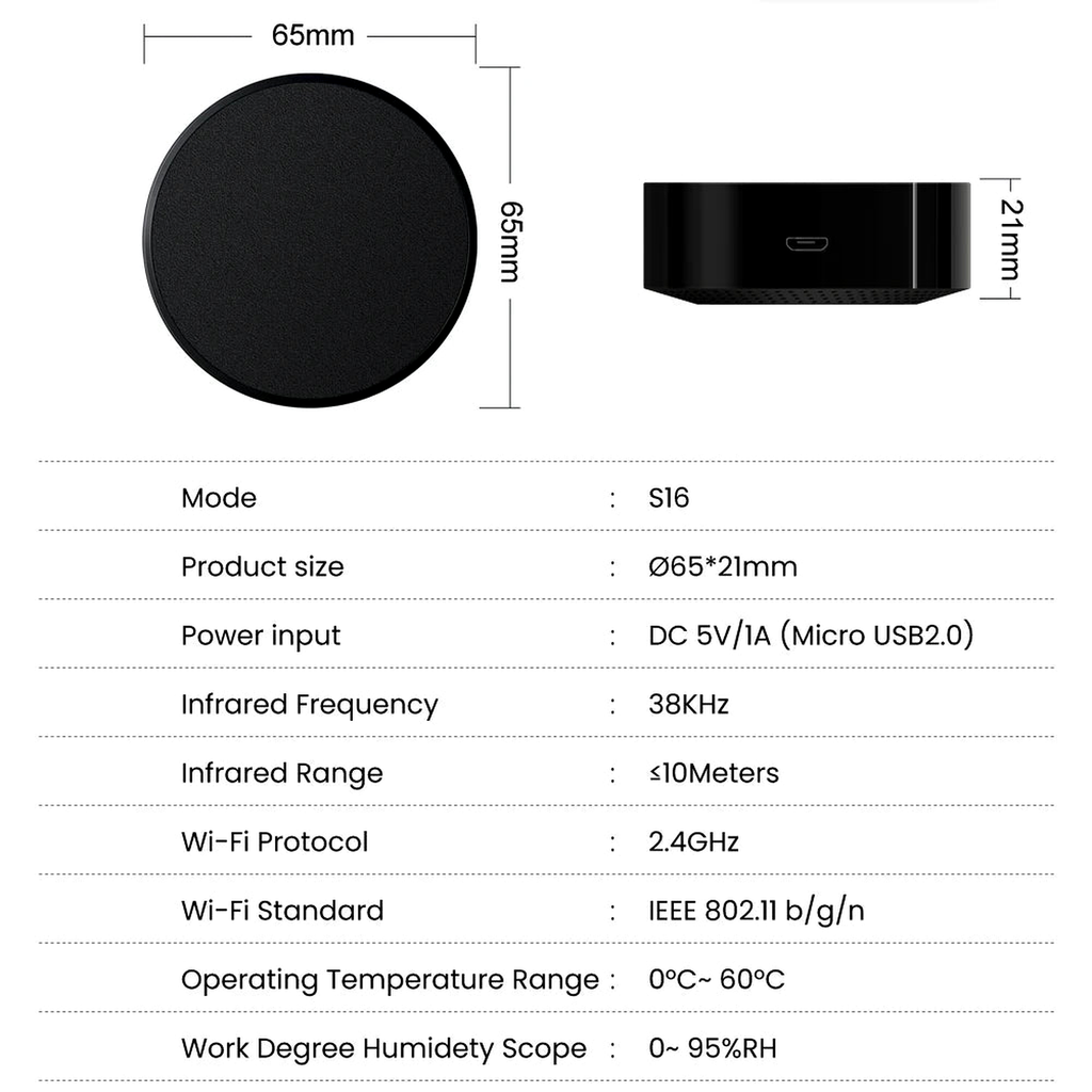 NéoClim IR Essential specifications and dimensions image