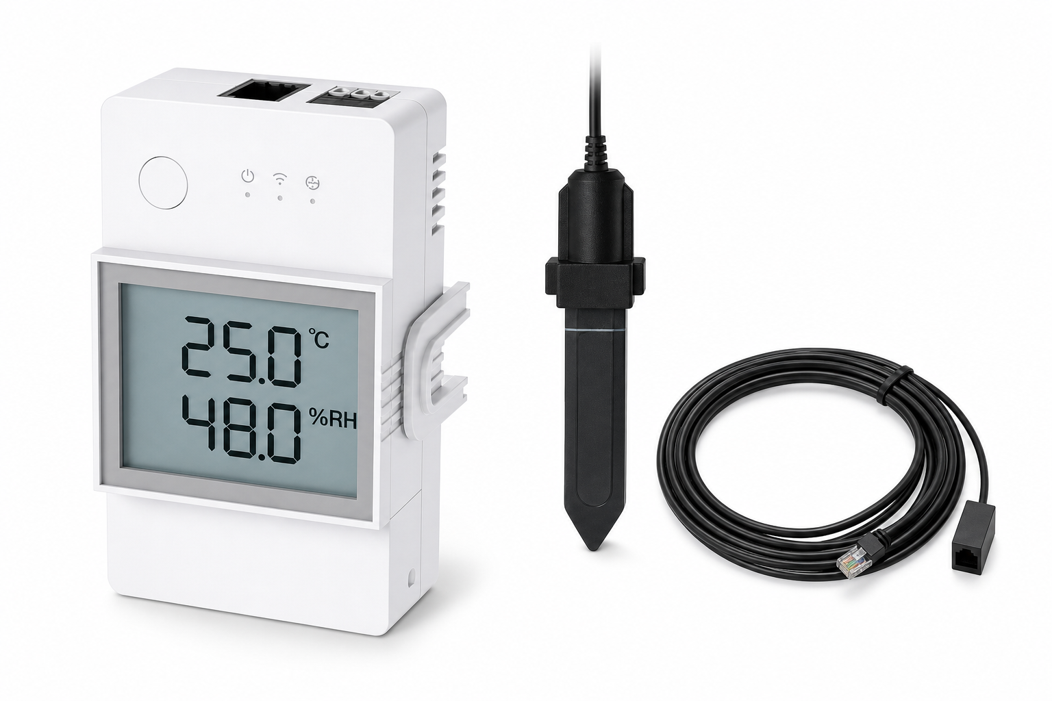 NéoClimate LCD Pro - module 16A avec sonde MS01 et câble RL560