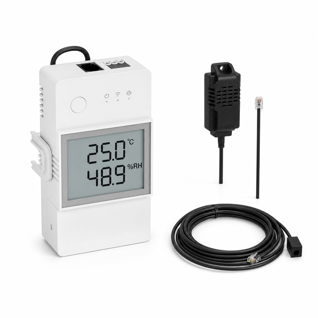 NéoClimate LCD Pro 20A module with THS01 sensor and RL560 extension cable