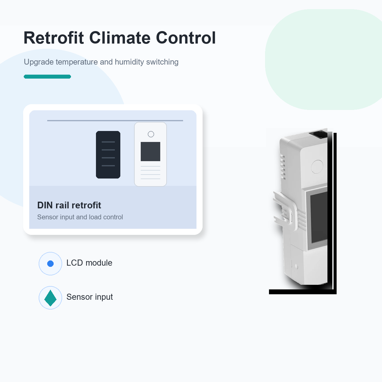 Retrofit climate control overview with NéoClimate LCD Pro module