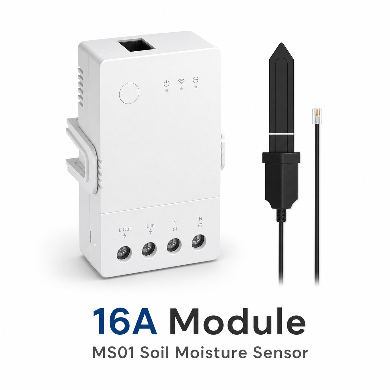 16A module with MS01 soil moisture sensor variant
