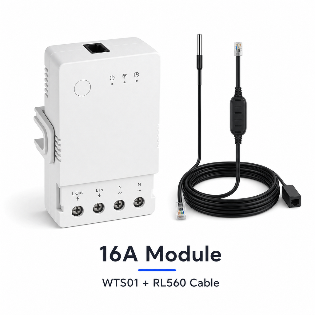 16A module with WTS01 sensor and RL560 extension cable variant
