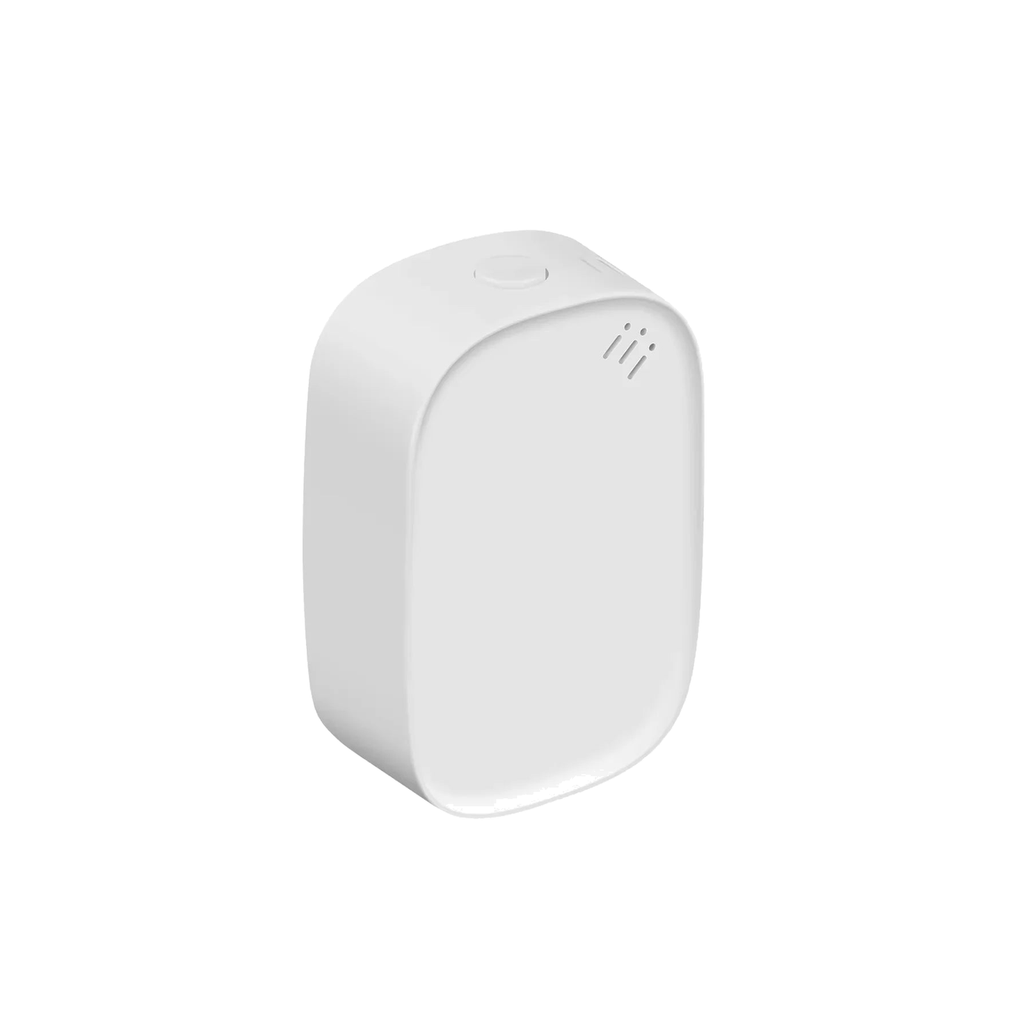 Capteur temp?rature humidit? ZigBee Neoclimate coloris blanc sur fond blanc