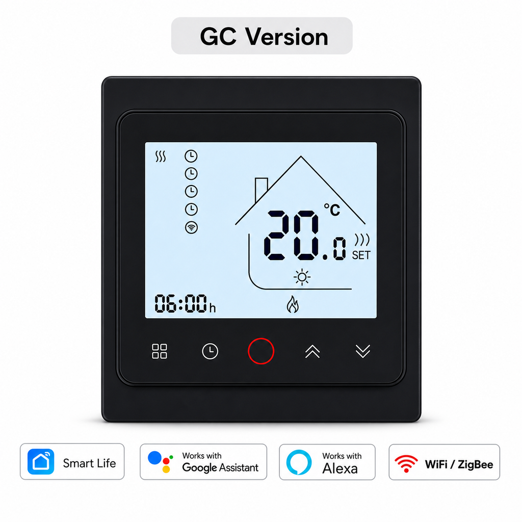 NéoControl Comfort GC Version black thermostat variant image