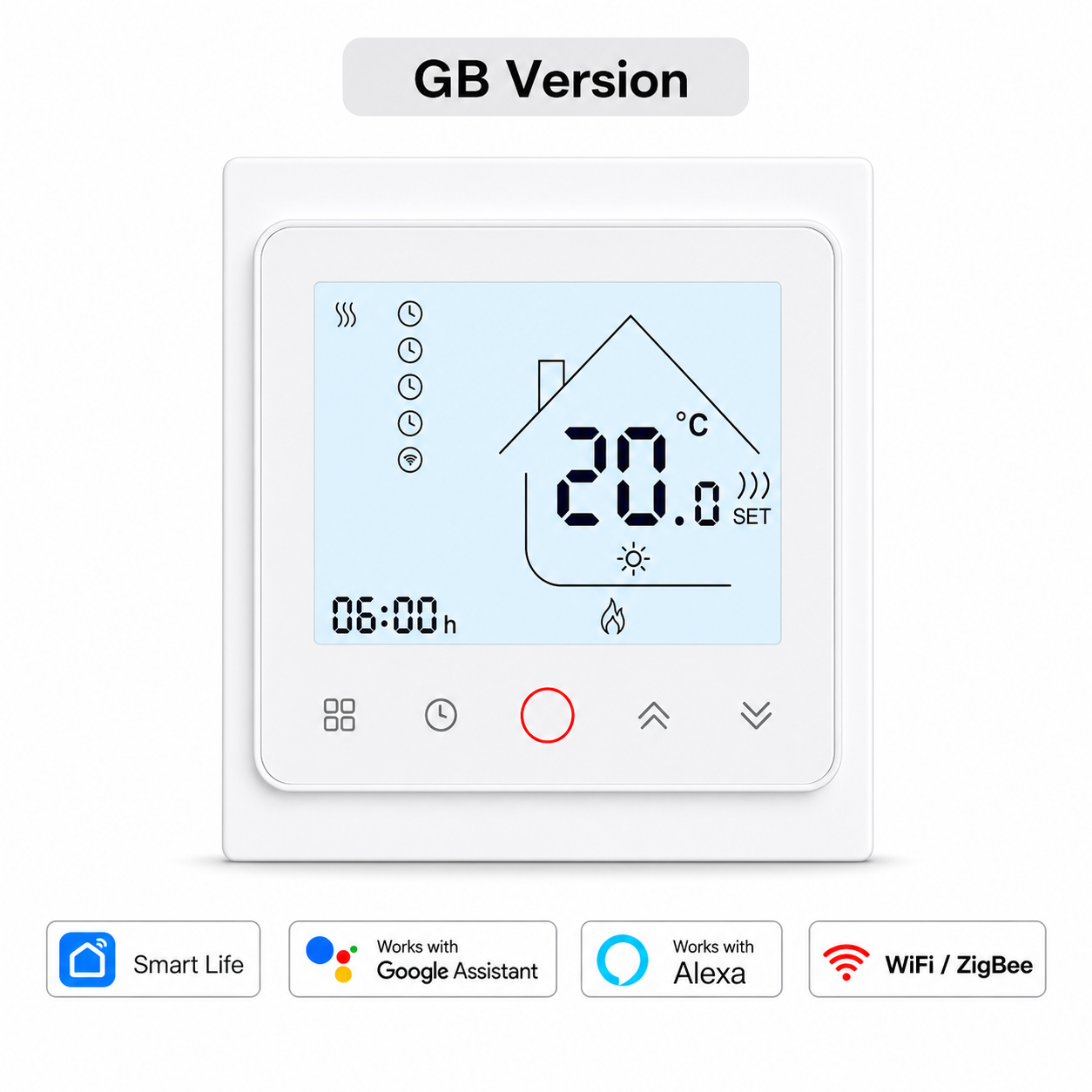NéoControl Comfort GB Version white thermostat variant image
