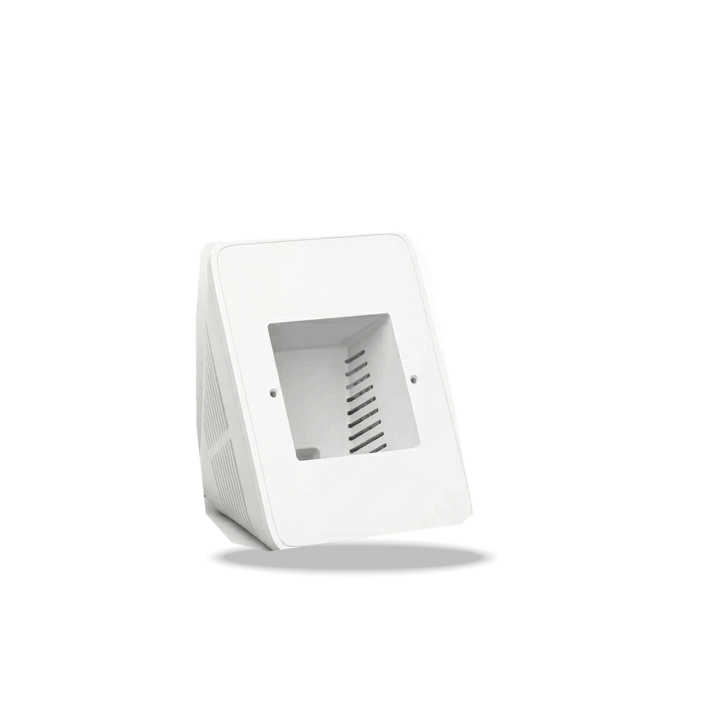 Boîtier support blanc NéoControl Hub Pro sur fond blanc