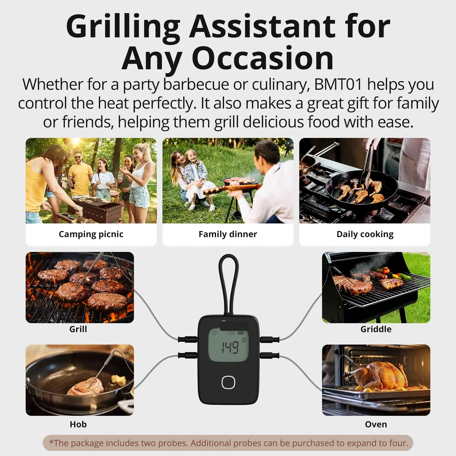 NéoCook Thermo Pro BMT01 grilling assistant cooking occasions