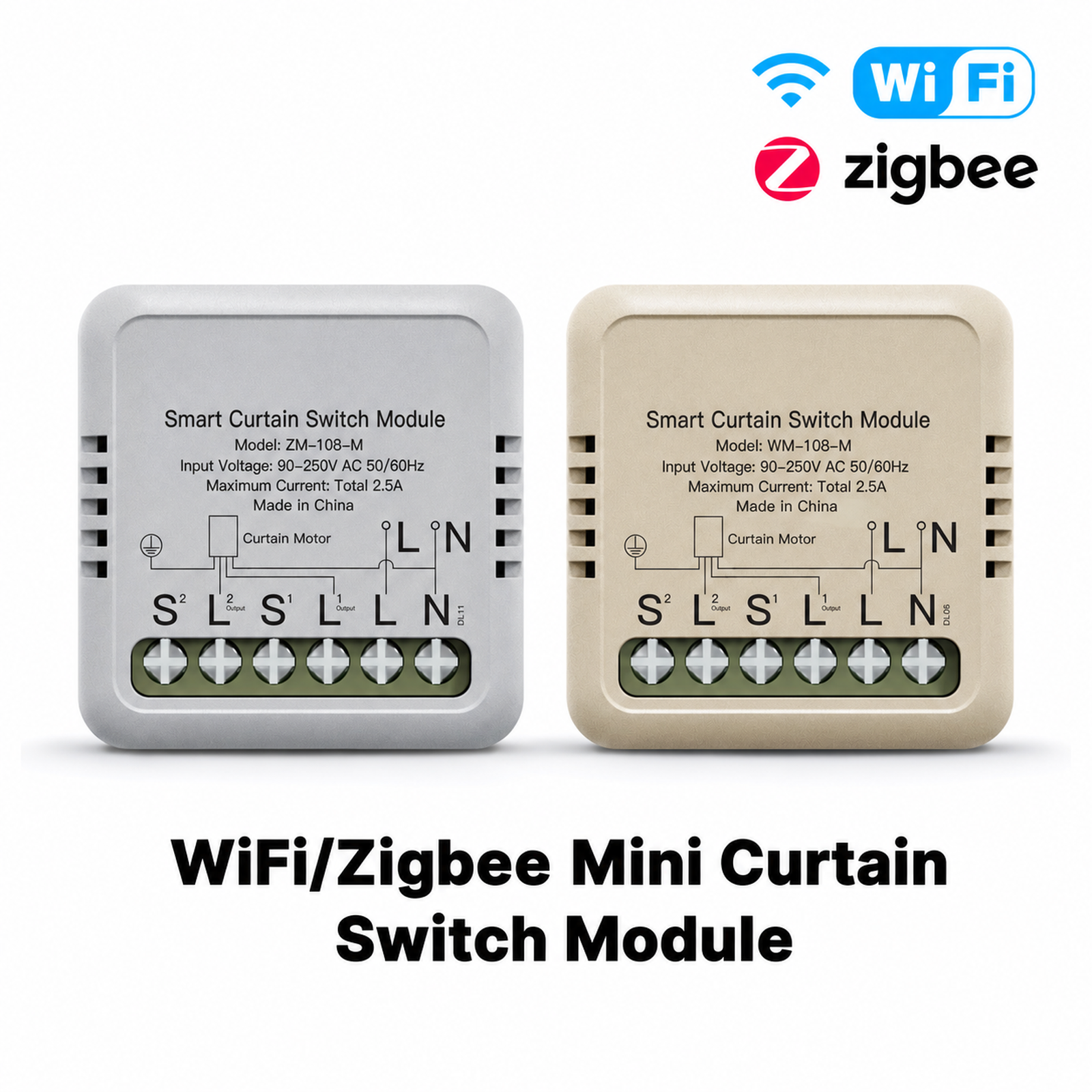 NéoCurtain Relay Comfort WiFi Zigbee mini curtain switch module