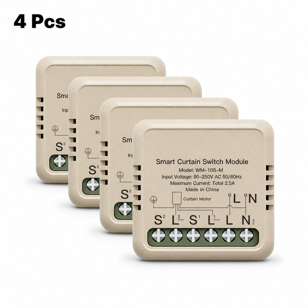NéoCurtain Relay Comfort WiFi four pack variant