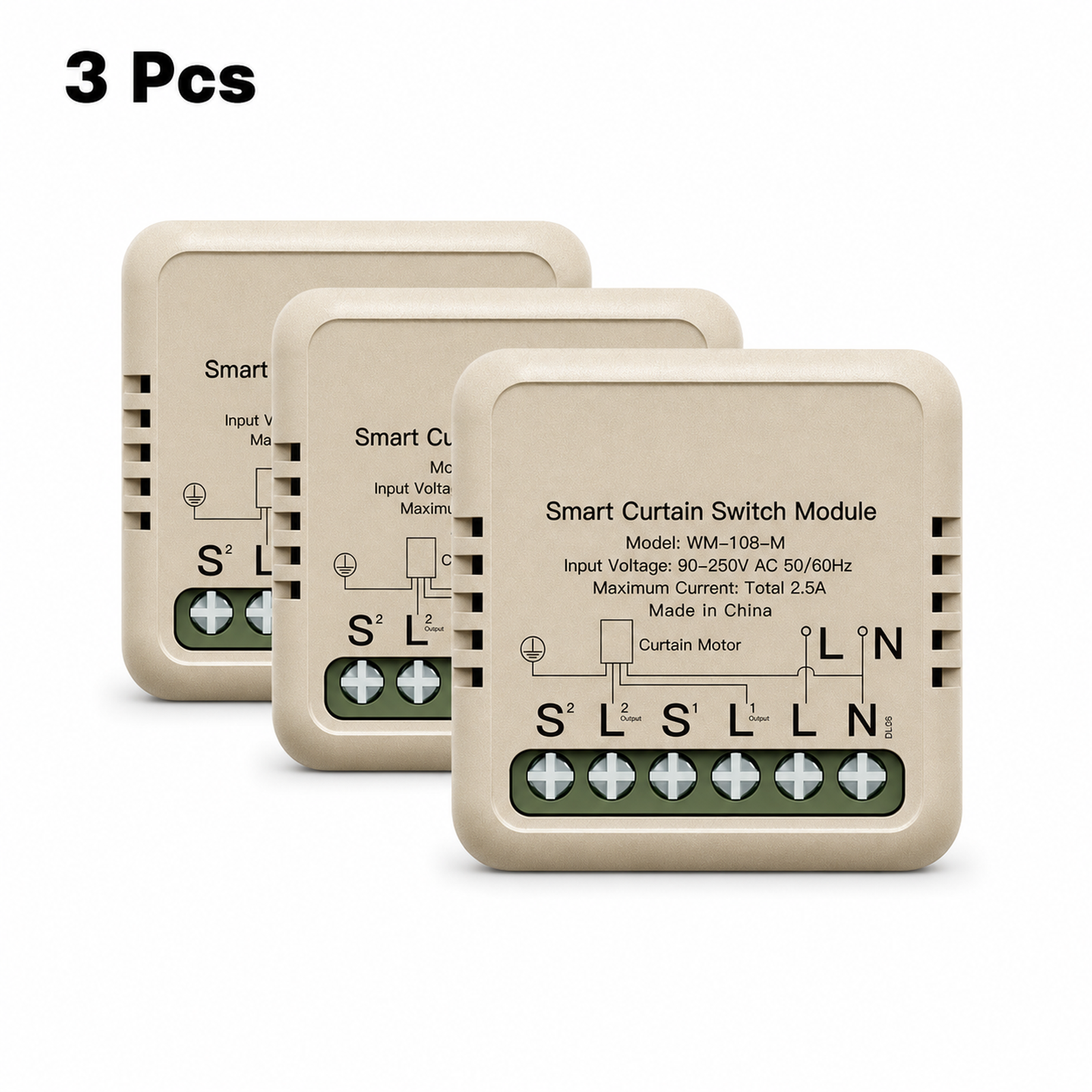 NéoCurtain Relay Comfort WiFi three pack variant