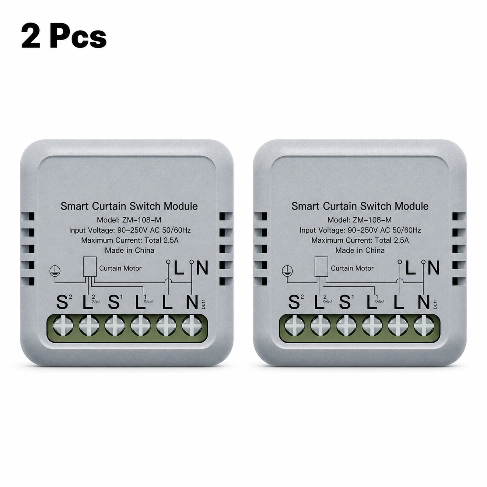 NéoCurtain Relay Comfort Zigbee two pack variant