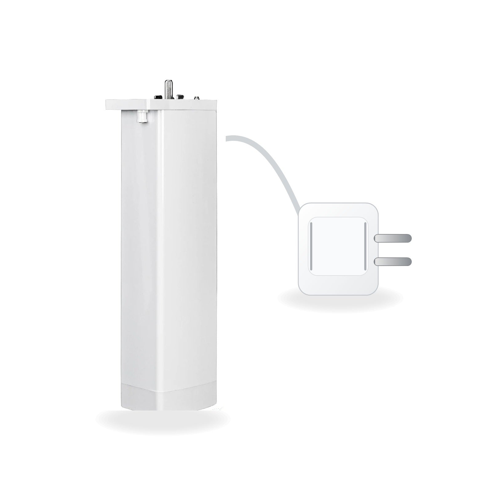 Moteur de rideau NéoCurtain Track Comfort Wi-Fi avec prise KR