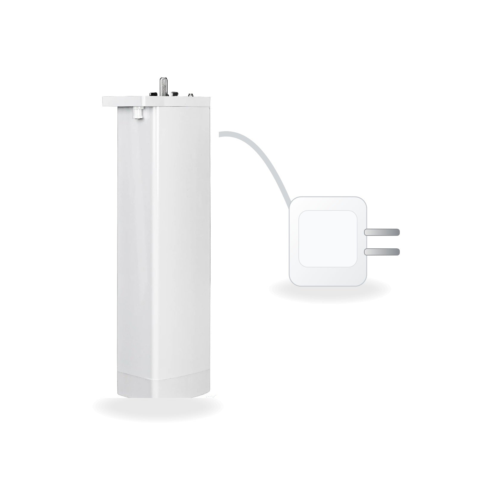 Moteur de rideau NéoCurtain Track Comfort Wi-Fi avec prise US