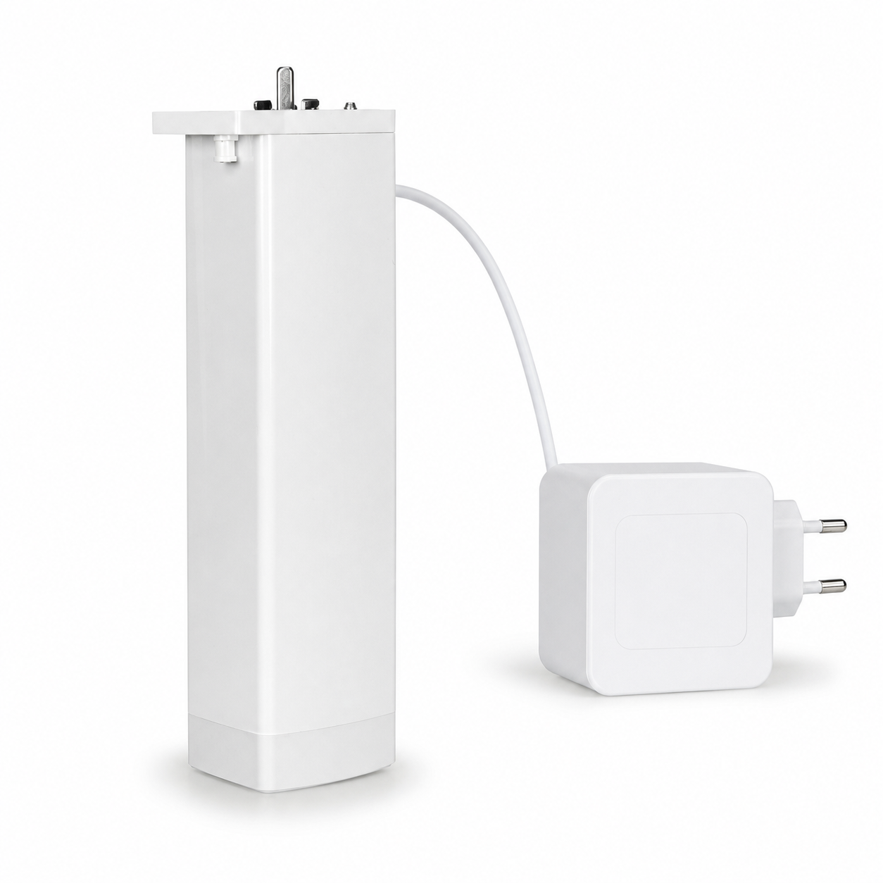 Moteur de rideau connecté avec prise EU, packshot studio
