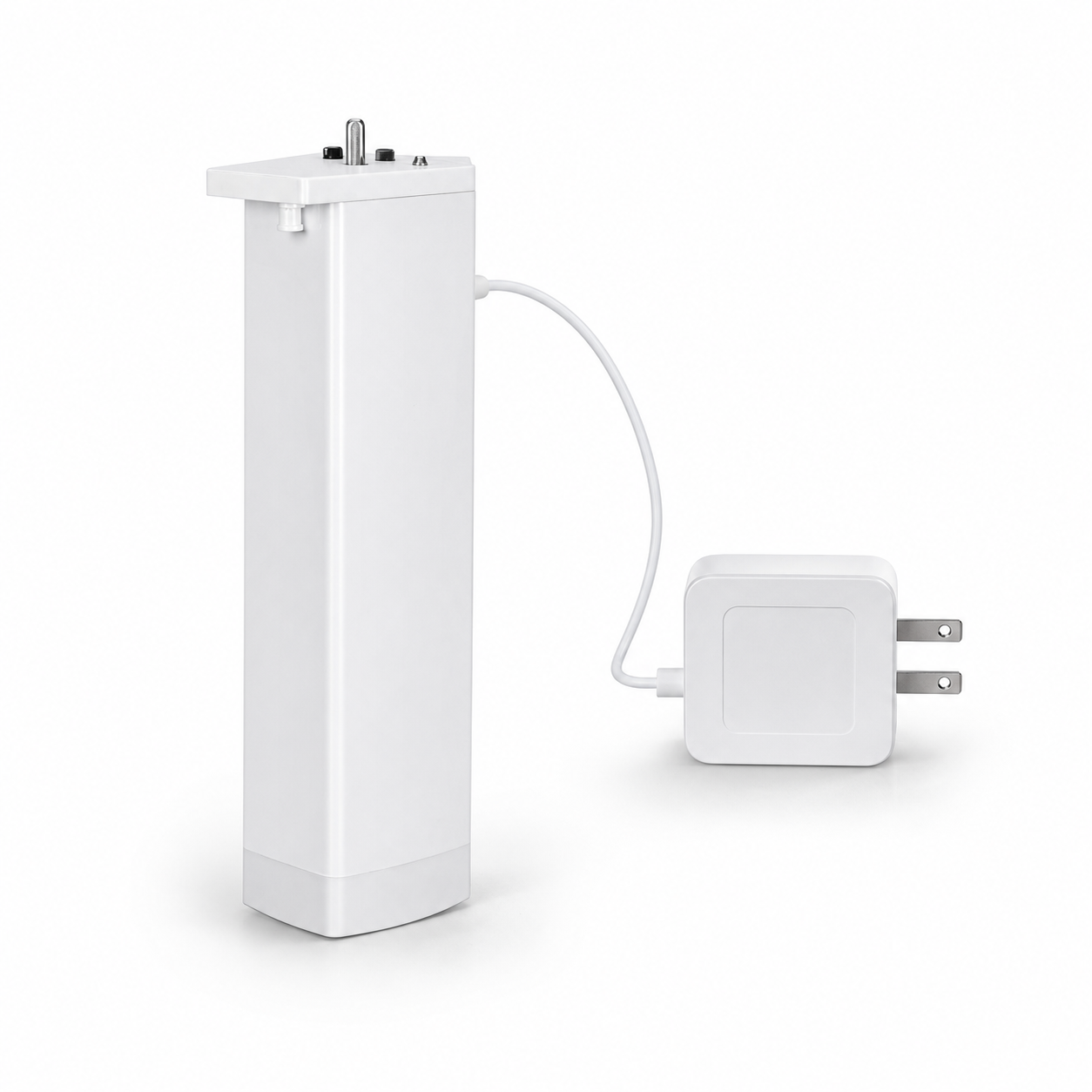 Moteur de rideau connecté avec prise US, packshot studio