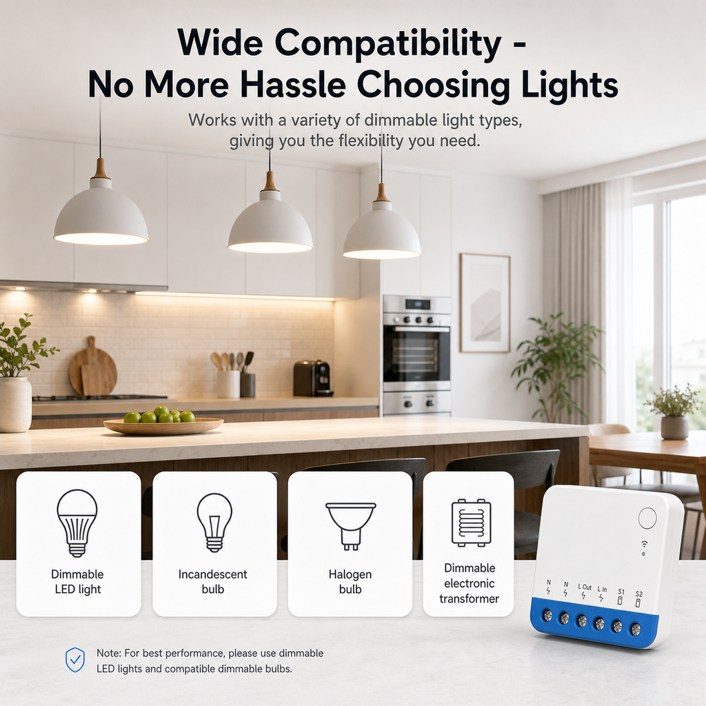 NeoDim Mini ZigBee Pro - lamp compatibility