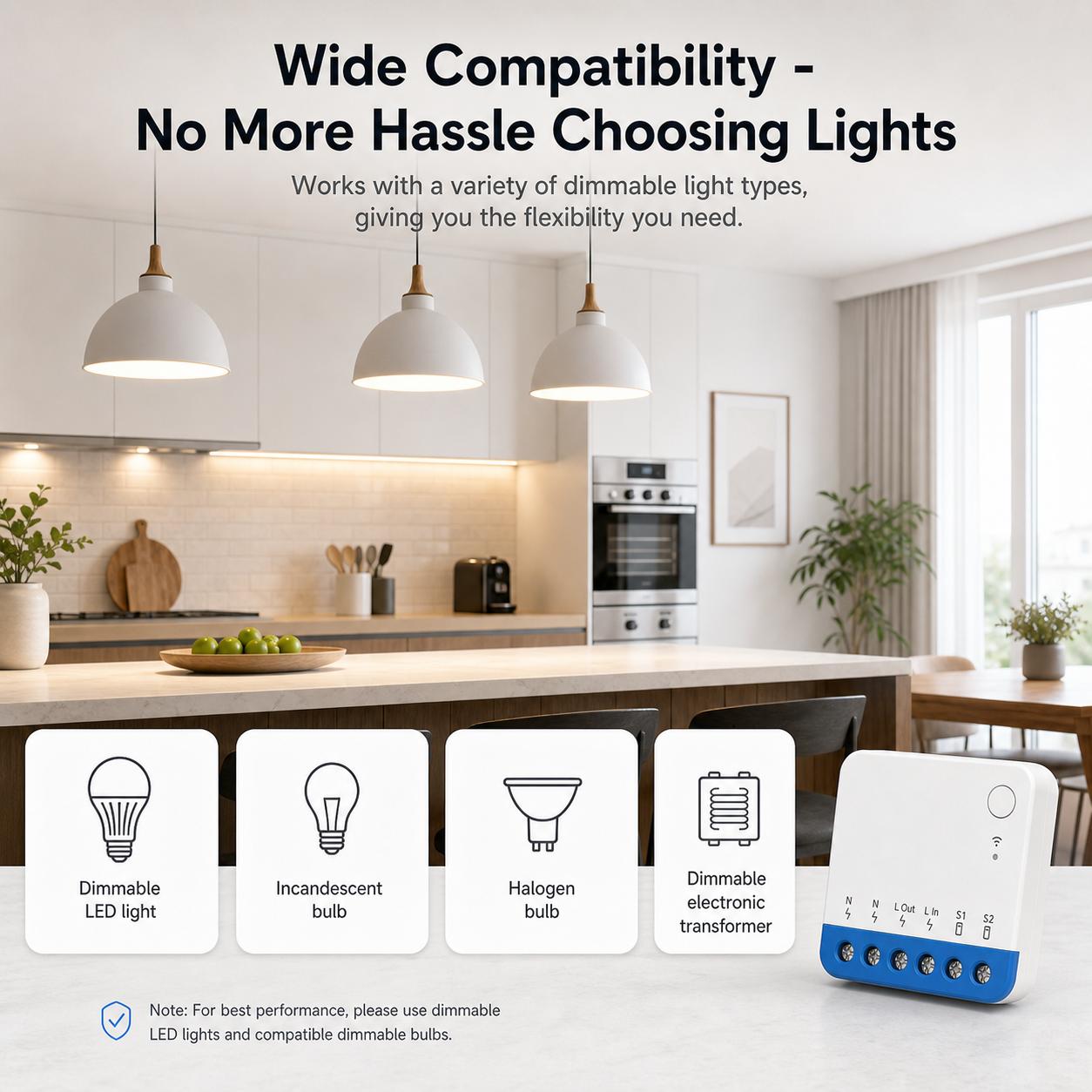 NeoDim Mini ZigBee Pro - lamp compatibility