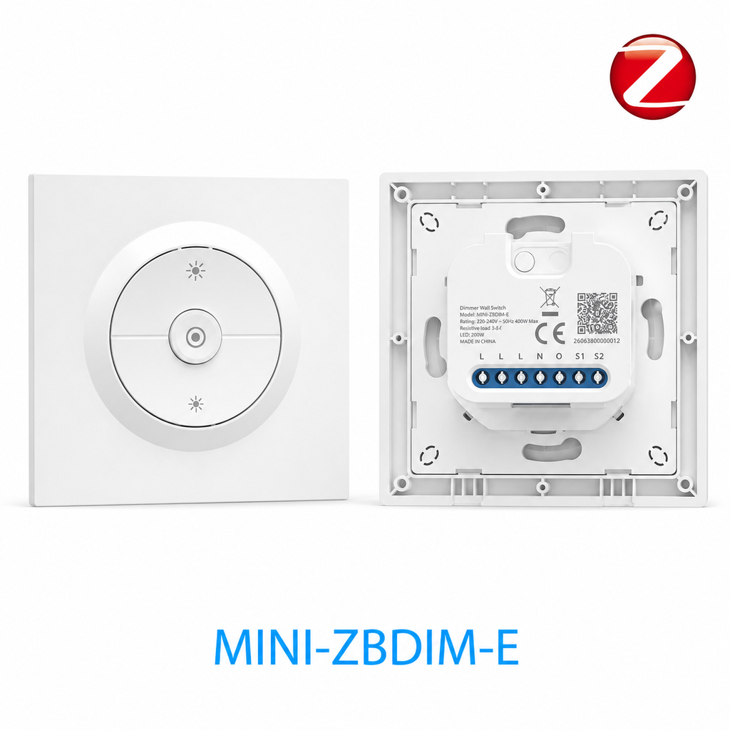 NéoDim Orb Zigbee Pro MINI-ZBDIM-E product front and back view