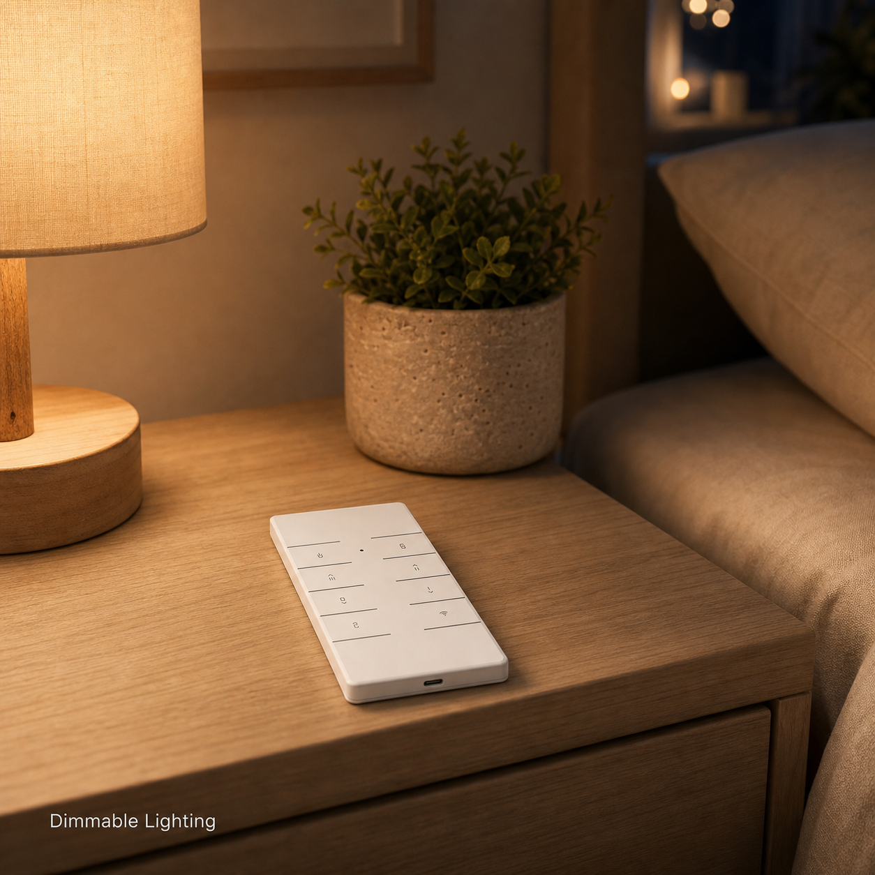 NéoDim WiFi Pro RM433R2 remote with dimmable lighting image