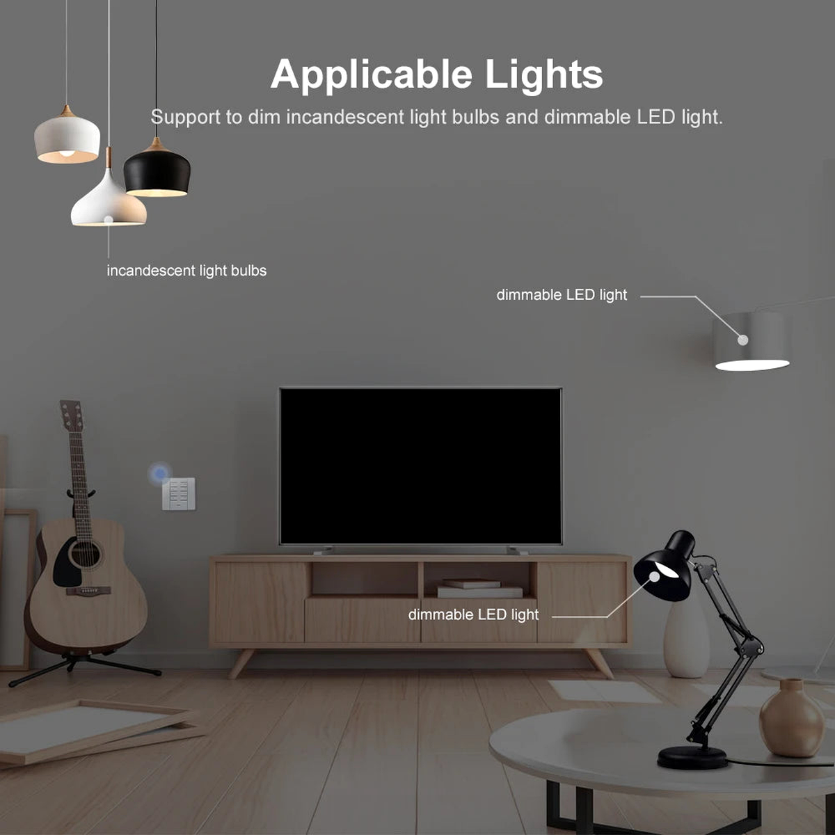 NéoDim WiFi Pro applicable lights dimmable LED incandescent